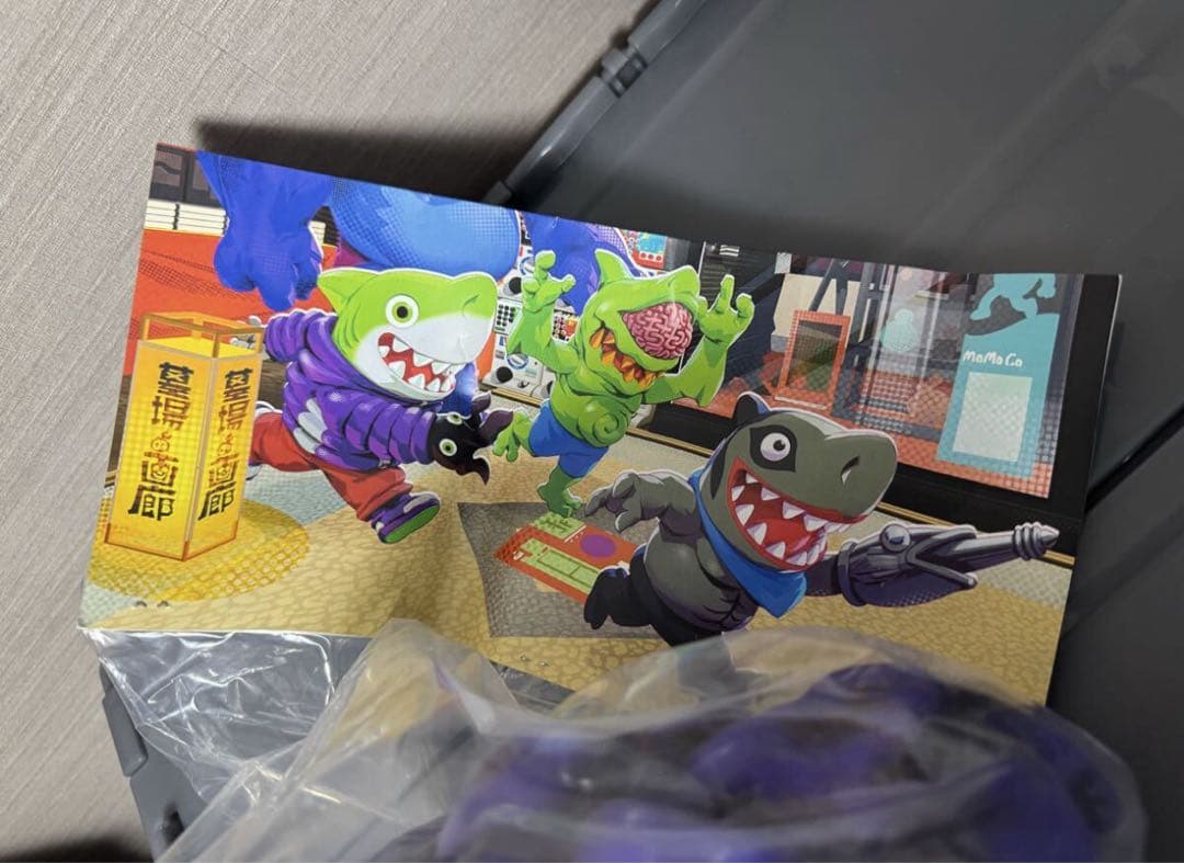 momoco studio シャークパパ Punk Drunkers ソフビ