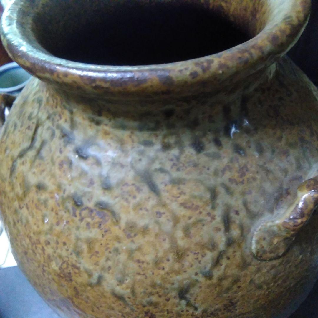 壺　花瓶　備前焼