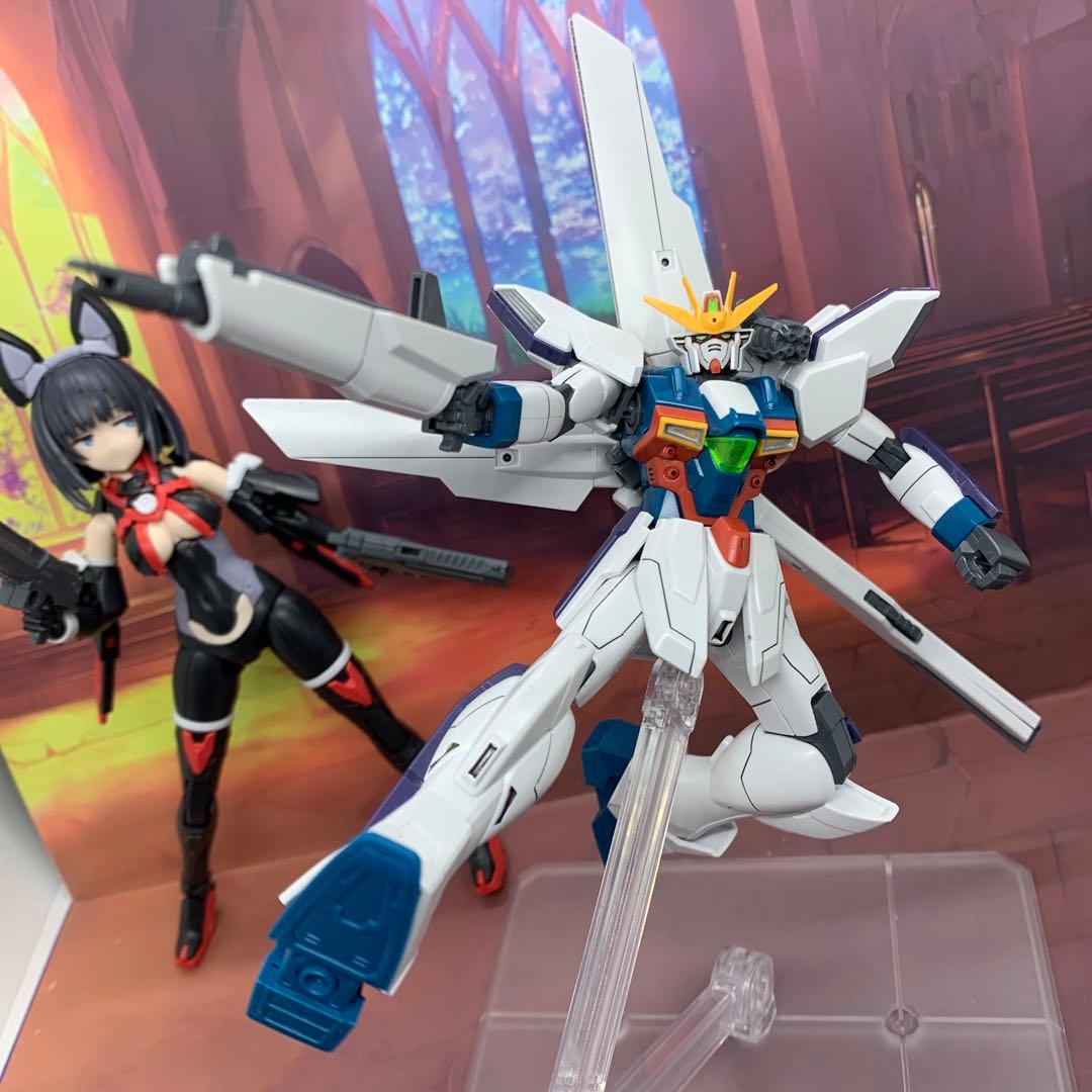 ティファ&ガンダムX&ガンダムDX　3体セット　完成品　ガンプラ　hg
