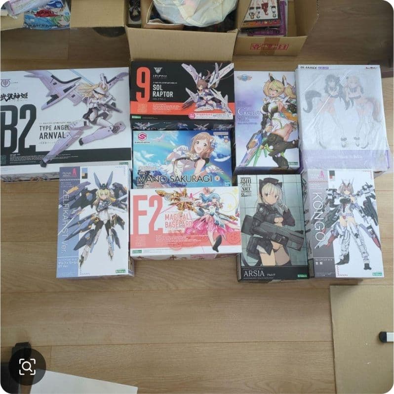 美少女プラモデル詰め合わせ