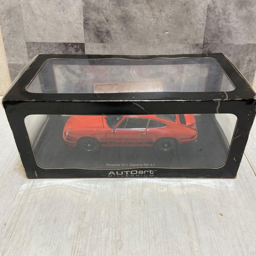 オートアート ポルシェ 911 カレラ RS 2.7 オレンジ　1/18
