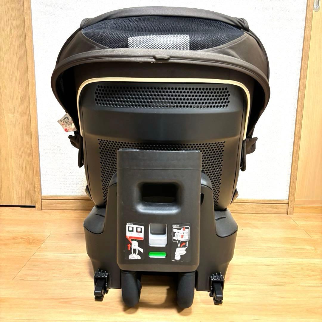 なおぴーエールベベ 新生児 ISOFIX 回転型 クルット6i グランス