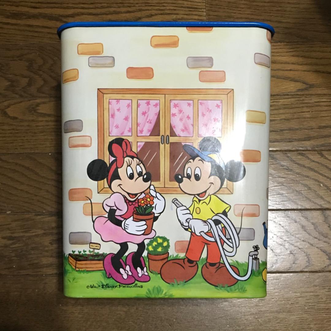 希少！ディズニー　ゴミ箱　昔　ミッキー　ミニー　ドナルド　グーフィー　プルート