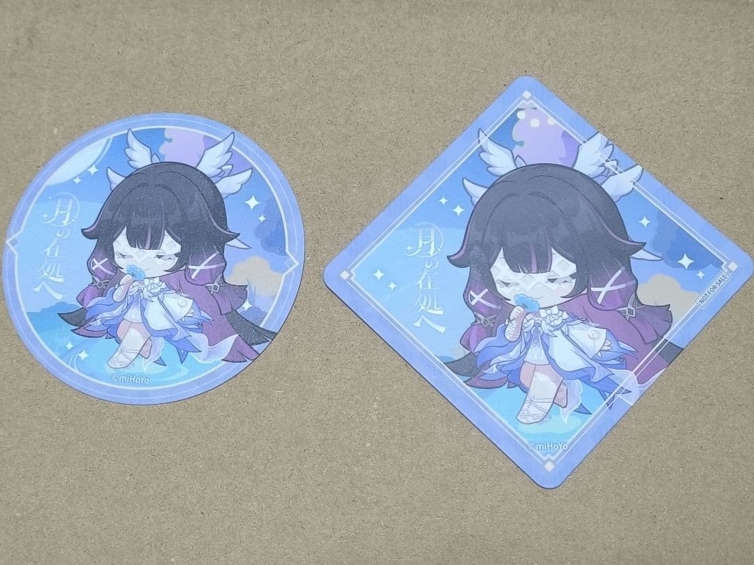 原神 月の在処へ コロンビーナ マザー牧場限定コースター セット