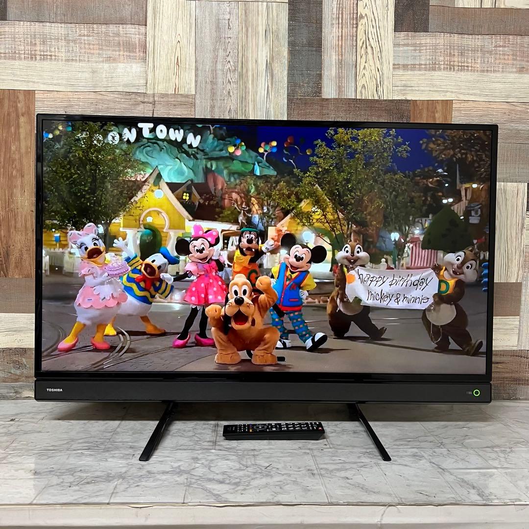 即日受渡❣️全国送料込東芝40V型明るさクッキリREGZA地デジBS CS内蔵
