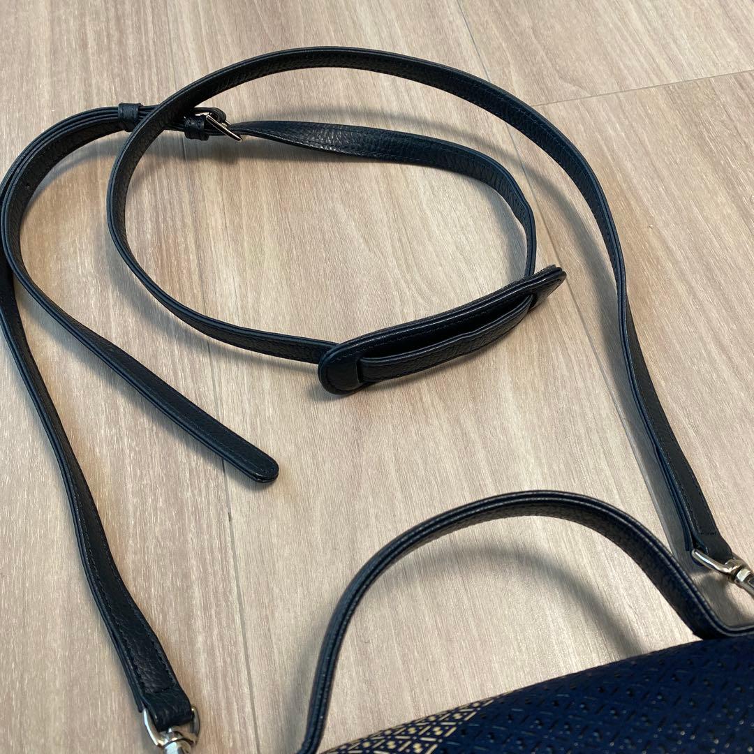 ◆未使用品◎甲州印伝 印傳屋 ショルダーバッグ 庵（いほり）