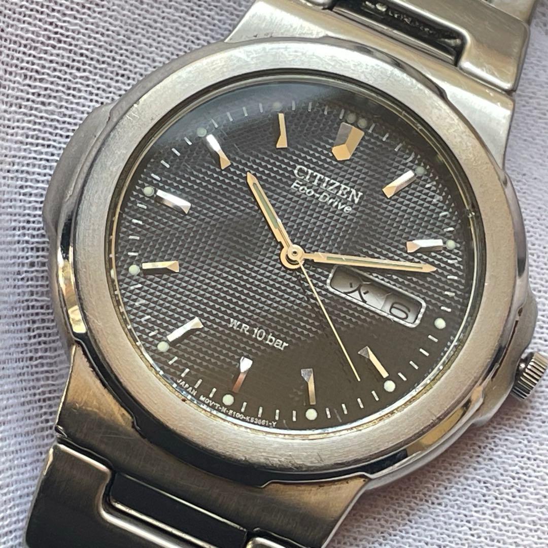 CITIZEN ECO-DRIVE E100-K17837 メンズクォーツ