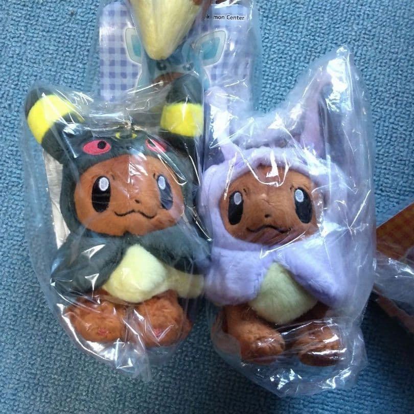イーブイ✨　ポンチョシリーズ　マスコット　ポケモンセンター限定！