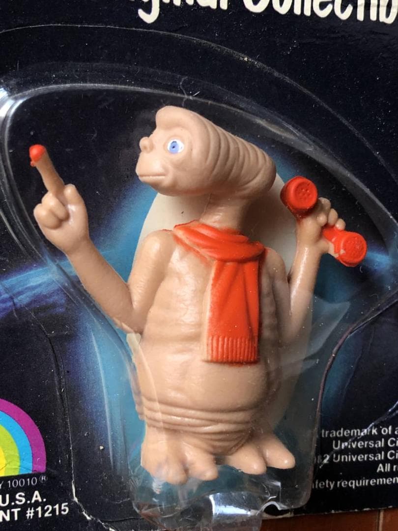 『映画E.T.』1982年 フィギュア 4点セット SF　ビンテージ　宇宙人