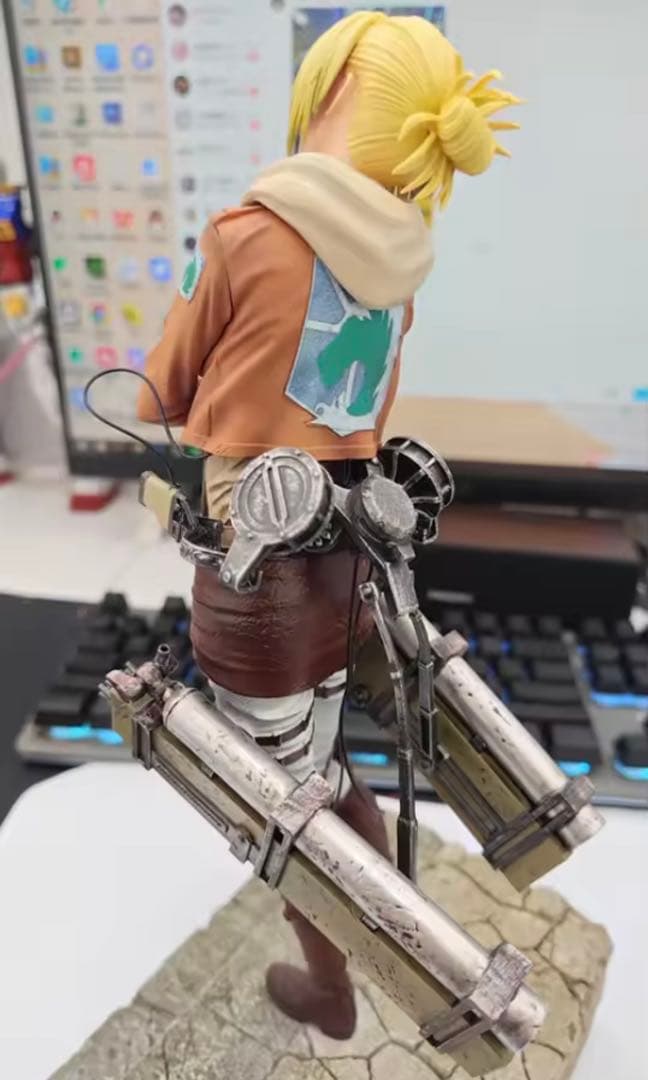 28cm 進撃の巨人 アニ・レオンハート ガレージキット フィギュア