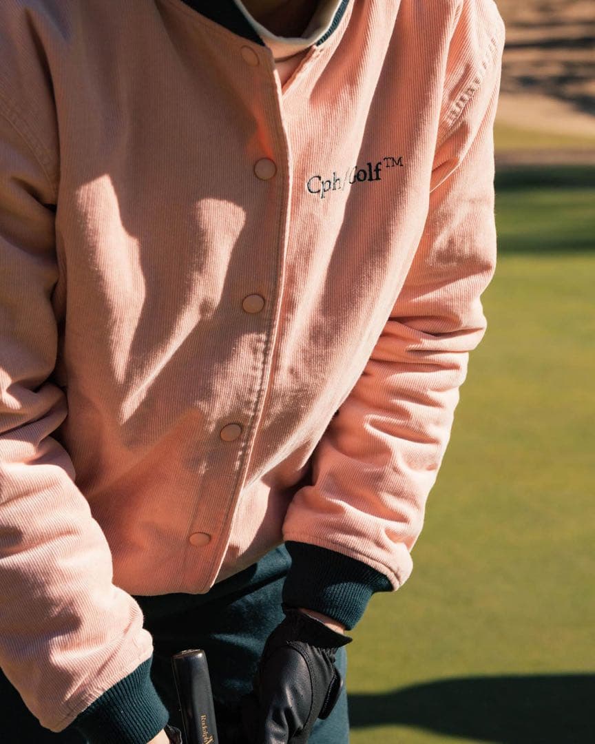 コーデュロイ中綿ジャケット　レディースサイズ