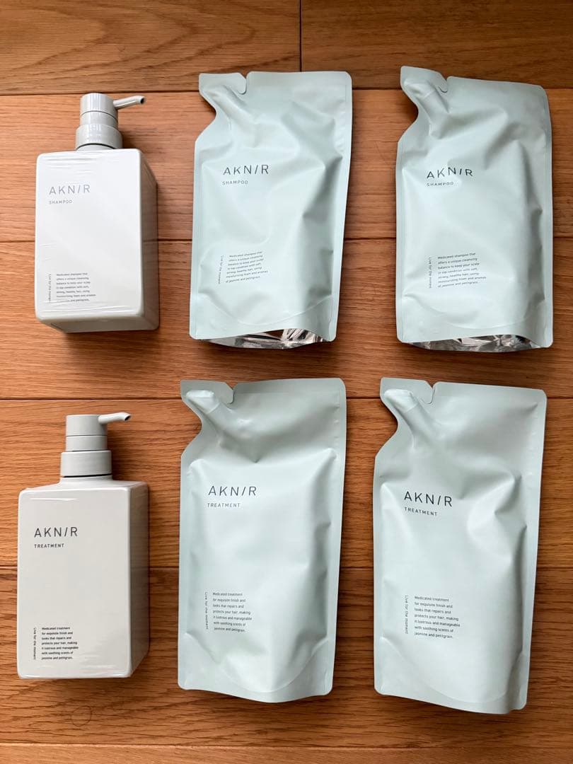 【新品未開封】AKNIR ヘアシャンプー&トリートメントセット