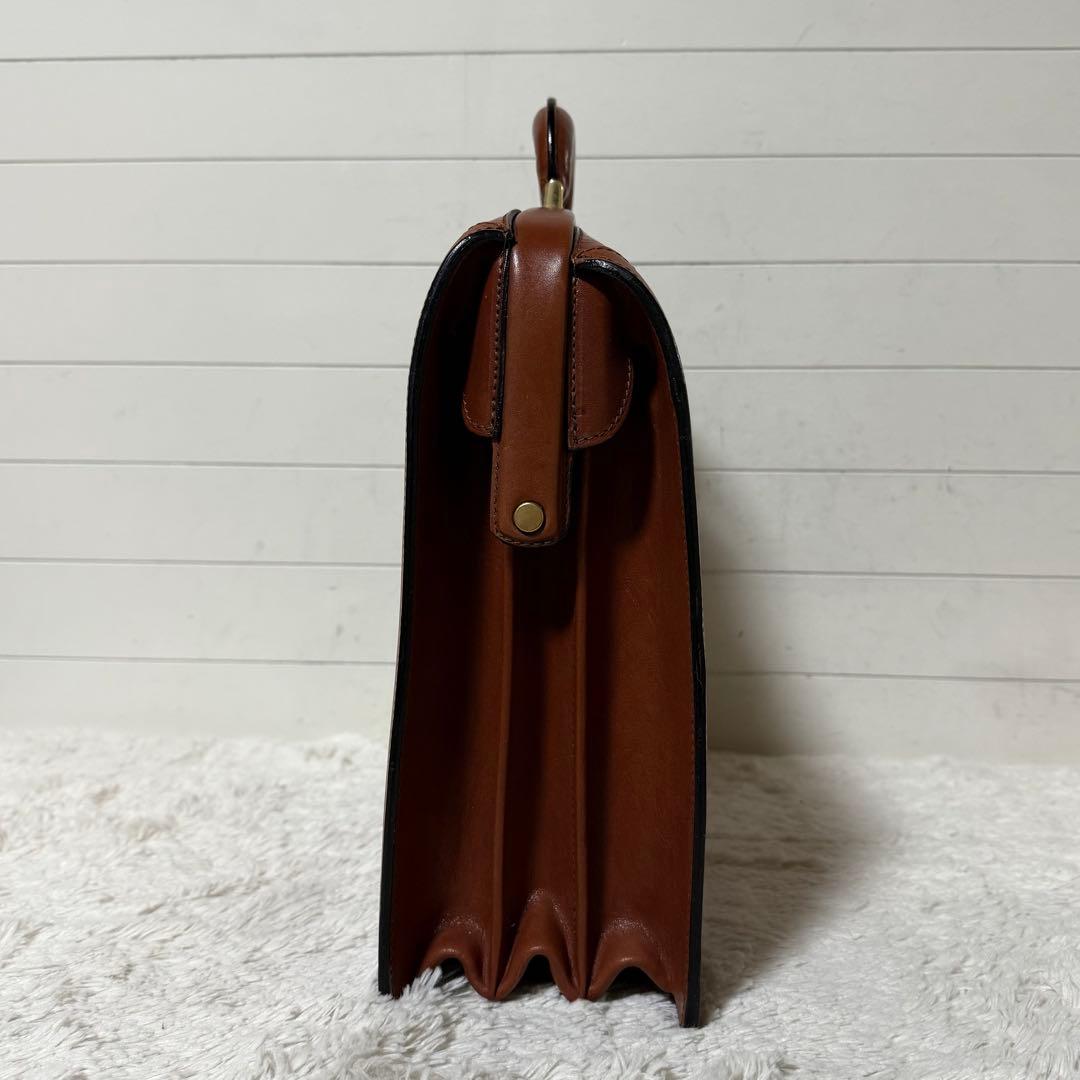 ⭐️美品⭐️　プラテージ　ビジネスバッグ　ダレスバッグ　ドクターバッグ　茶