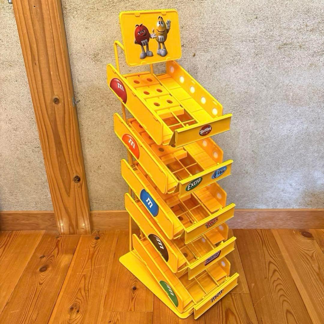 USA エムアンドエム　M&M ストアディスプレイ　ラック　シェルフ　アメトイ