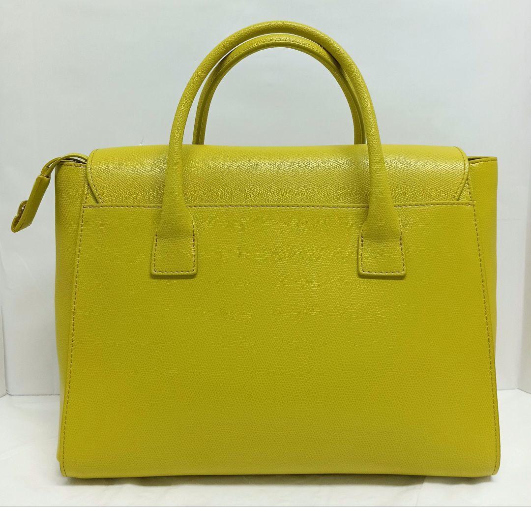 ANZ14 フルラ 美品 メトロポリス サッチェル 2WAYバッグ ハンドバッグ