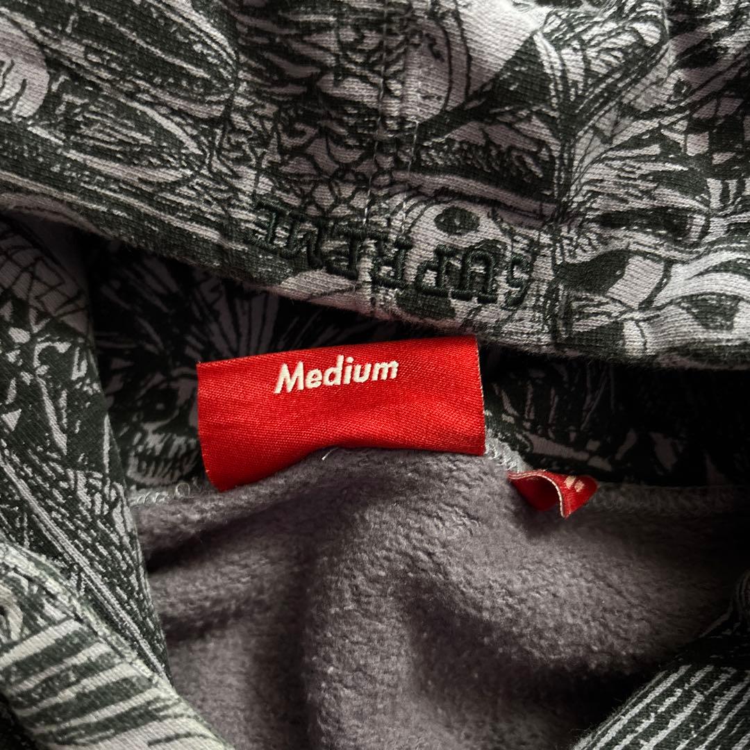 Supreme Liberty hoodie サイズM パープル