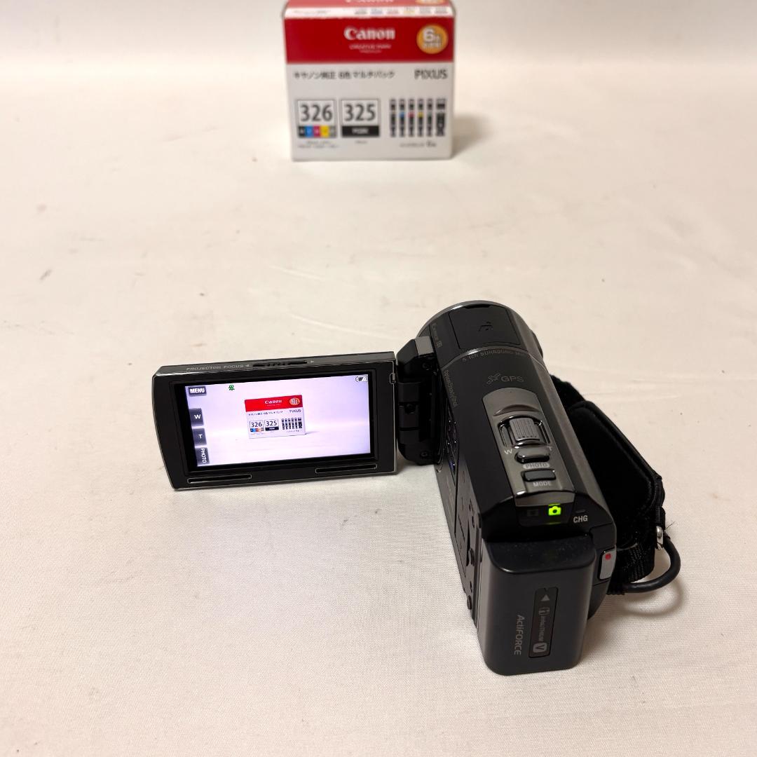【美品】SONY HDビデオカメラ Handycam HDR-PJ590V