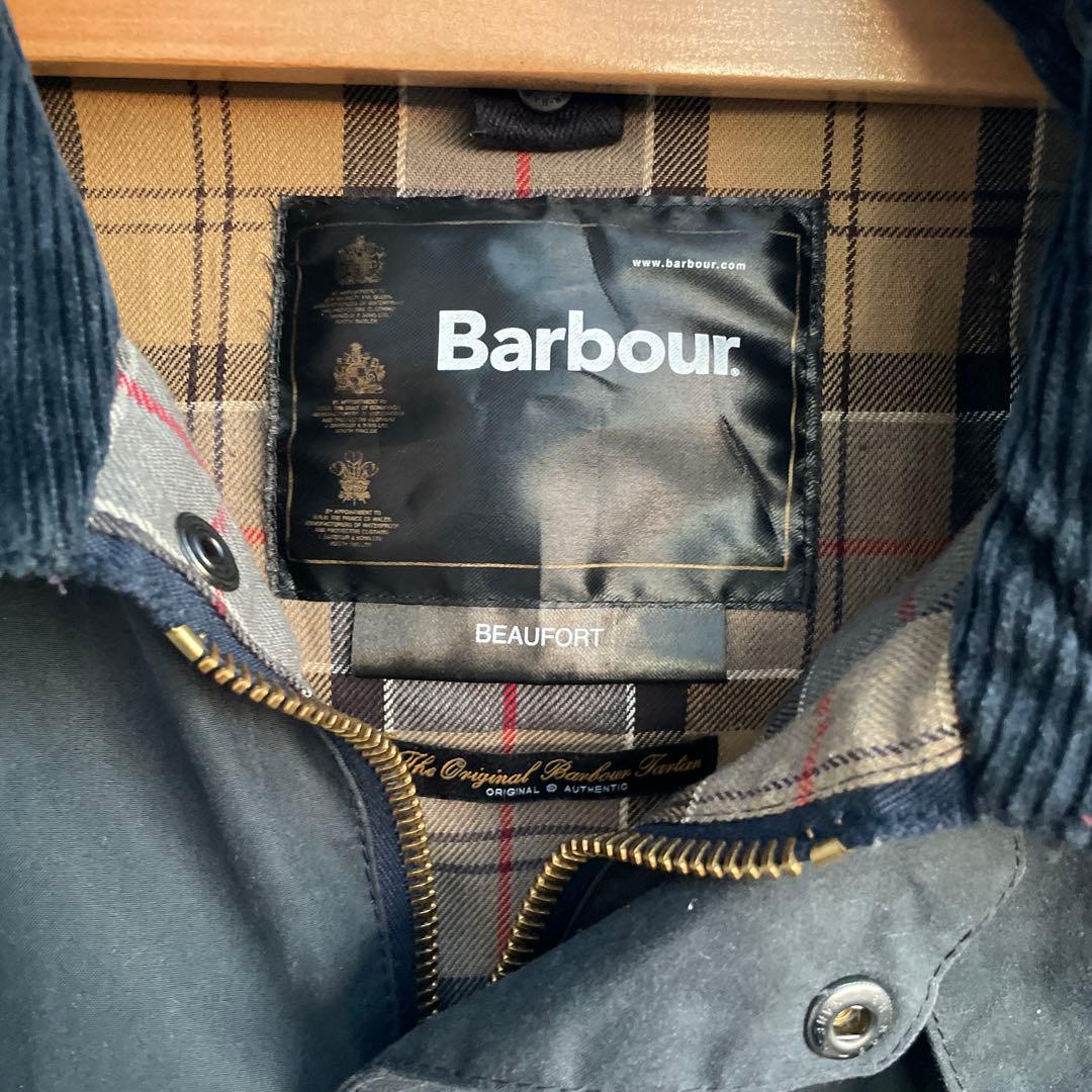 ⭐︎美品⭐︎ Barbour BEAUFORT 42 ネイビー　00年代　フード新品
