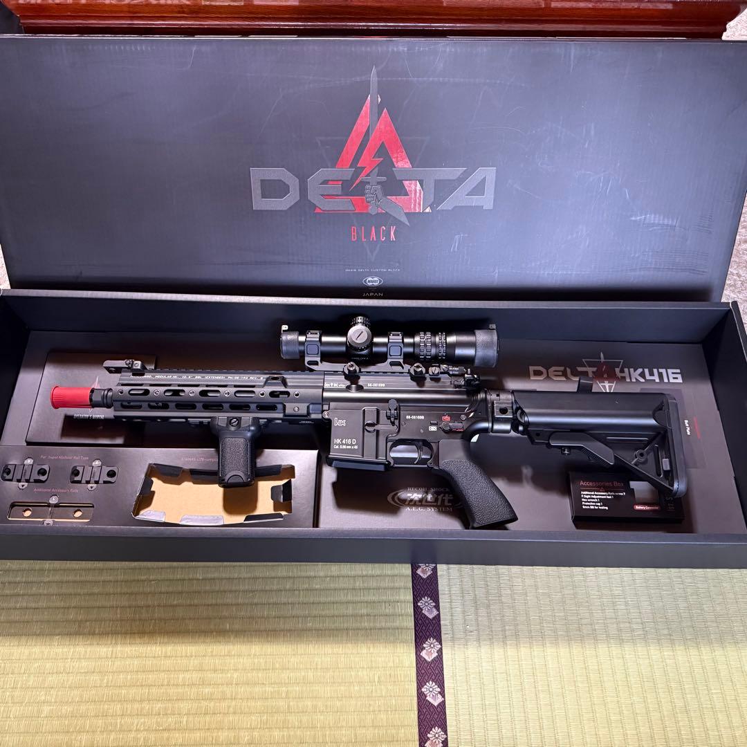 次世代電動ガン　HK416デルタカスタムブラック