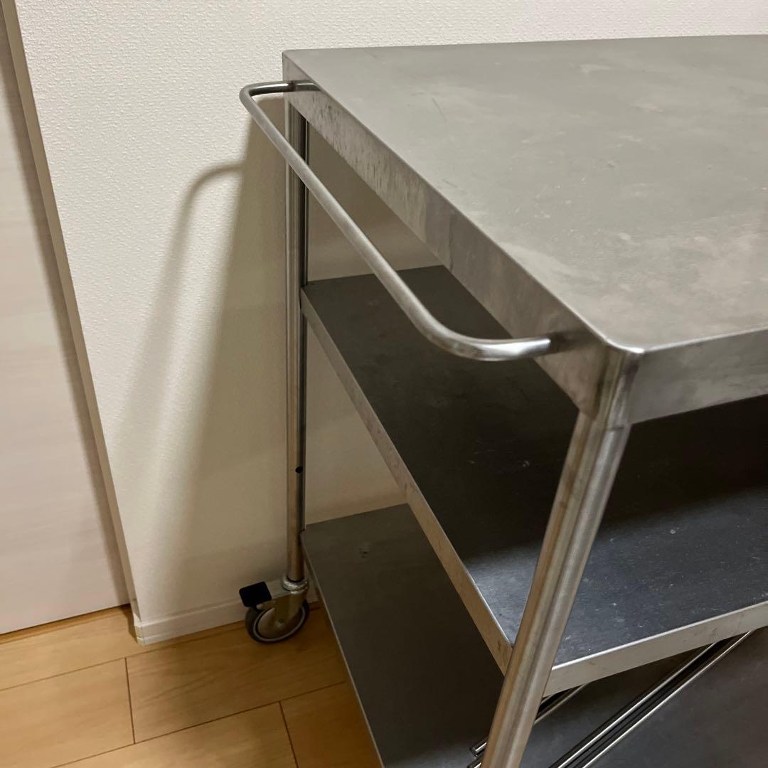 現行　IKEA ステンレスワゴン