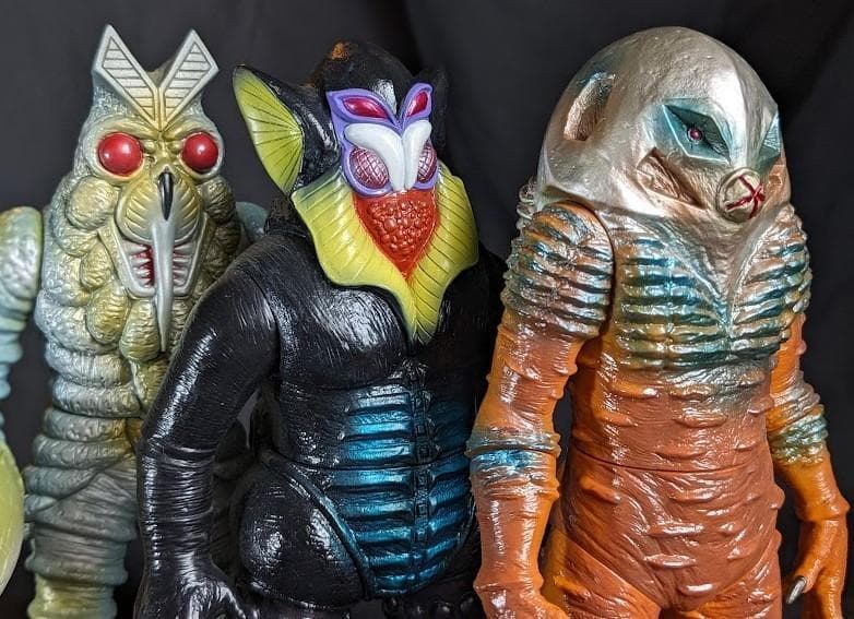 楳図かずお版 メフィラス星人他 （フューチャーモデルズ／アート・ストーム）３体