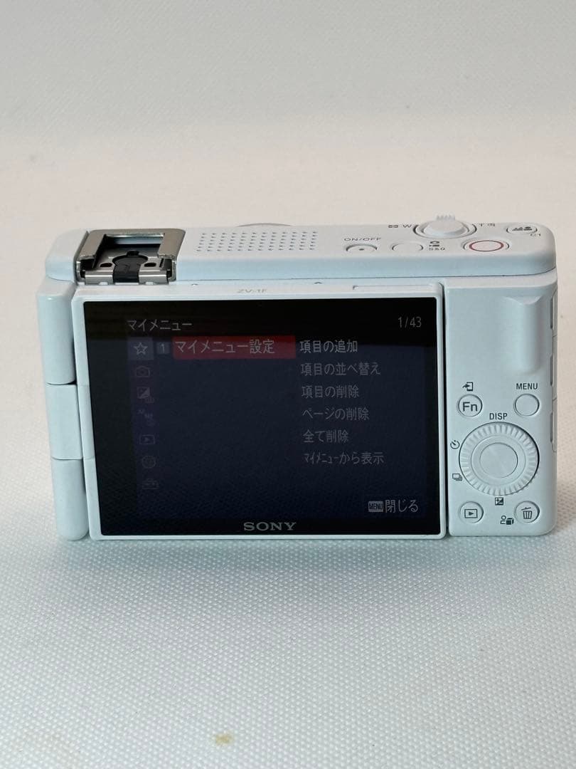 SONY ソニー ZV-1F ホワイト★美品・元箱付き★