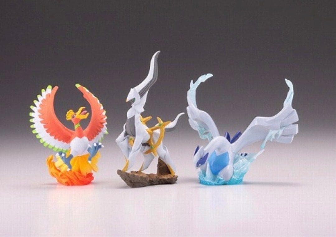 【新品未開封】ポケモン フィギュア 海洋堂 ホウオウ ルギア アルセウス 3体