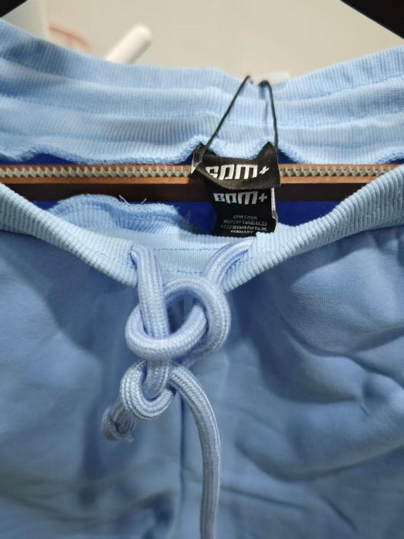 6PM ライトブルー フーディー＆パンツセット M