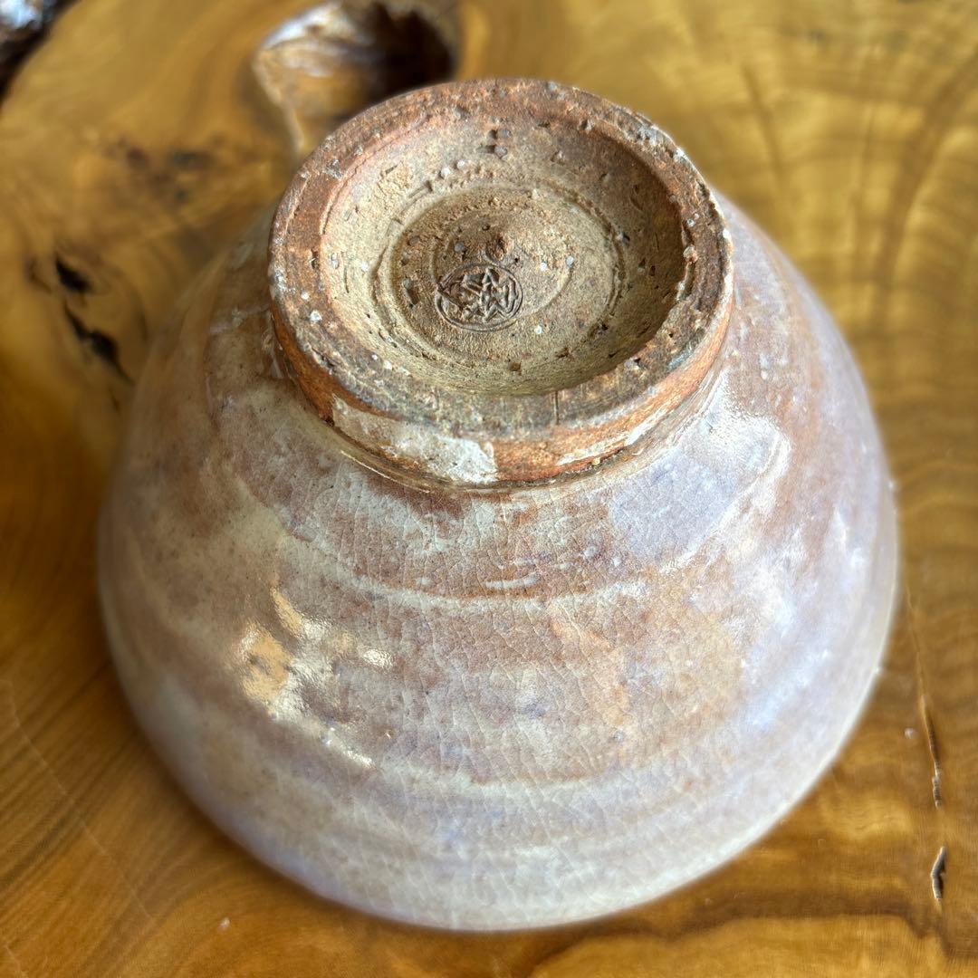 萩焼 吉賀大眉作 泉流山窯 抹茶碗 茶道具 共箱（114Hb)