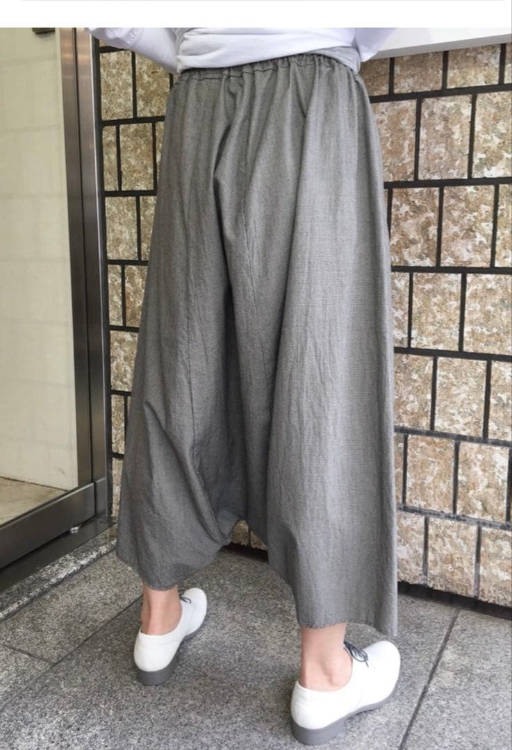 FACTORY ファクトリー✳︎ペルー綿サルエルパンツ　ブラック