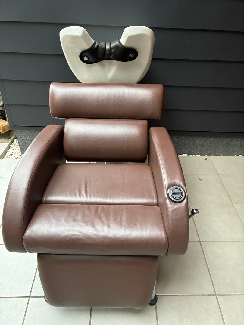 シャンプーボウルとシャンプー椅子のセット