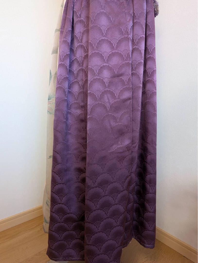 ラ・ソールの端折りが素敵な二部式着物　振り袖二部式