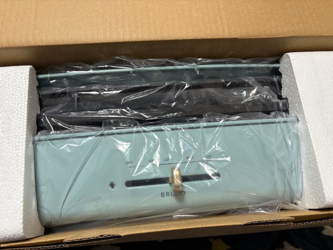 BRUNO ホットプレート グランデサイズ ブルーグレー