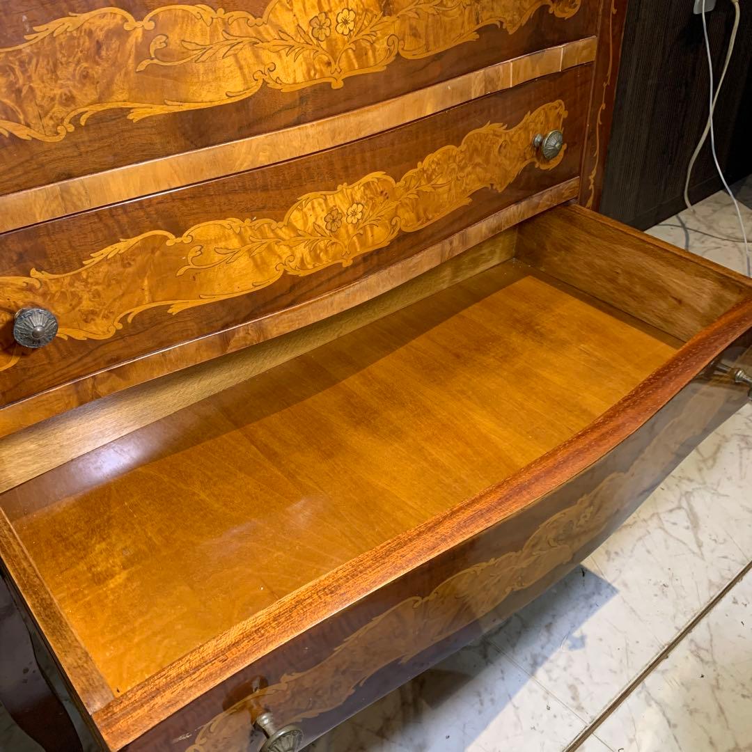 イタリア　アンティーク　象嵌