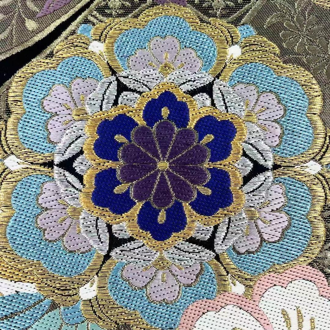 ≪早い者勝ち≫ 振袖セット 成人式 正絹 古典柄 振袖 紫 S*122 ●