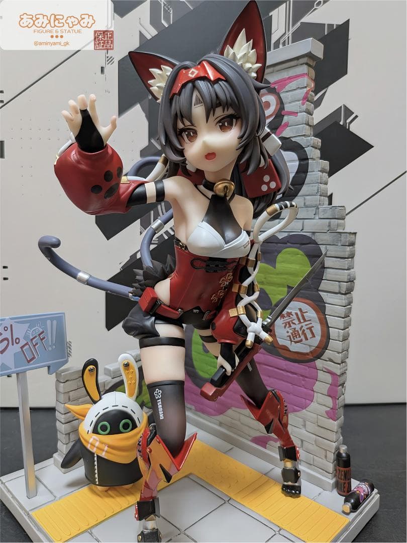 ゼンレスゾーンゼロ 猫宮又奈 ガレージキット 塗装済完成品