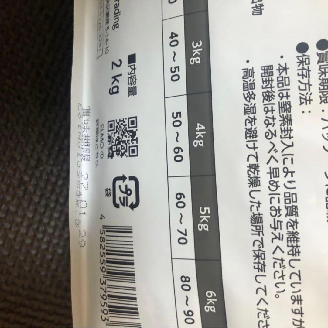 ELMO 室内猫用ドライフード 17.2キロ