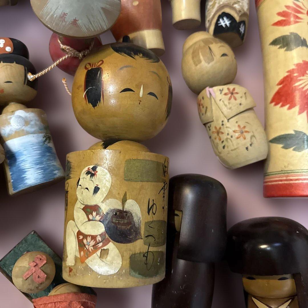 日本人形・こけしコレクション100点セット