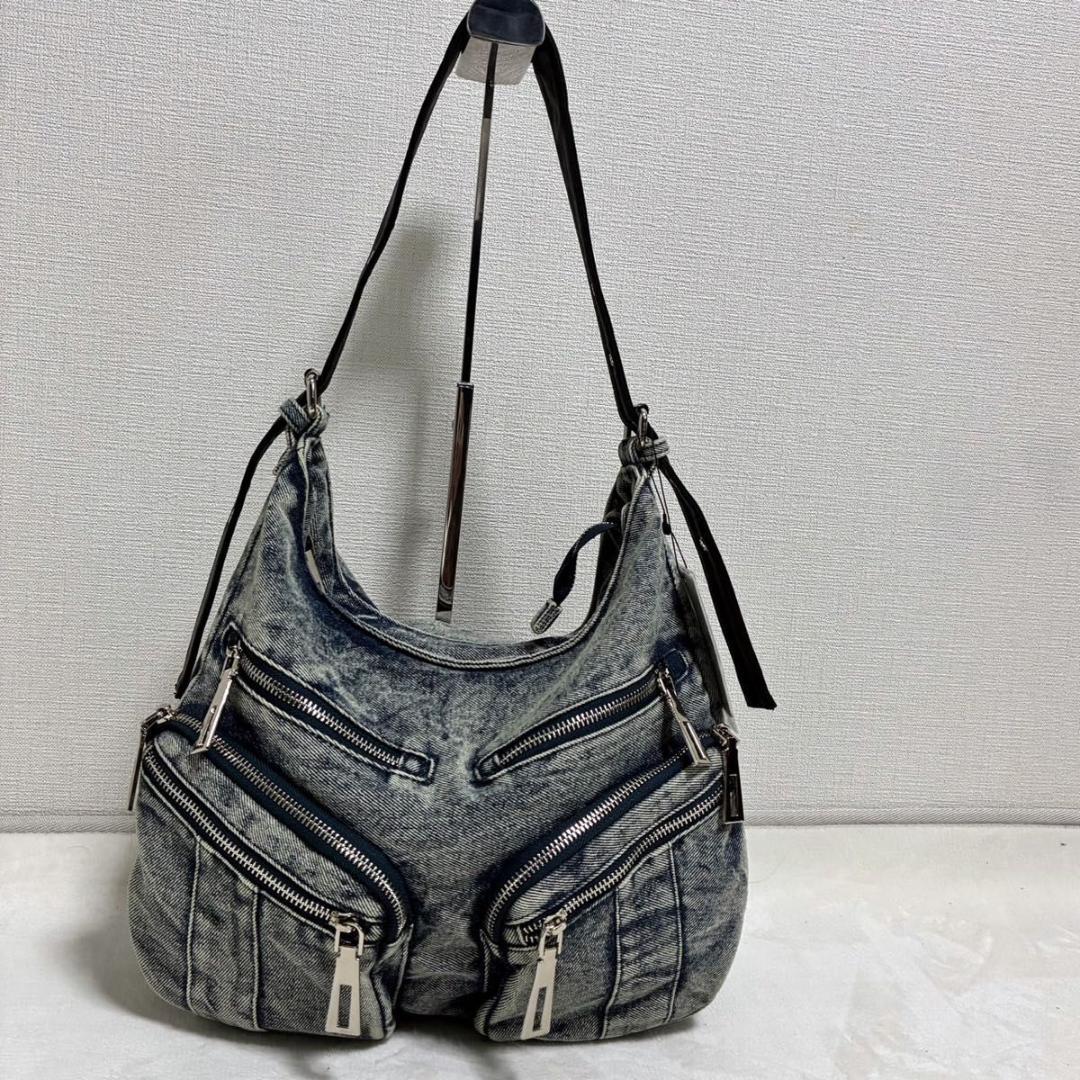 【タグ付き】 ヌエール ヤマダヤ系列 ショルダーバッグ ファスナー y2k