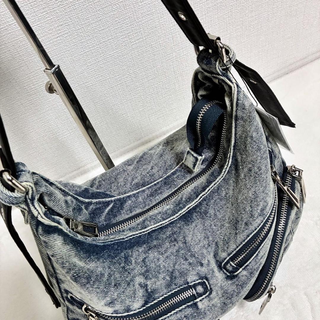 【タグ付き】 ヌエール ヤマダヤ系列 ショルダーバッグ ファスナー y2k