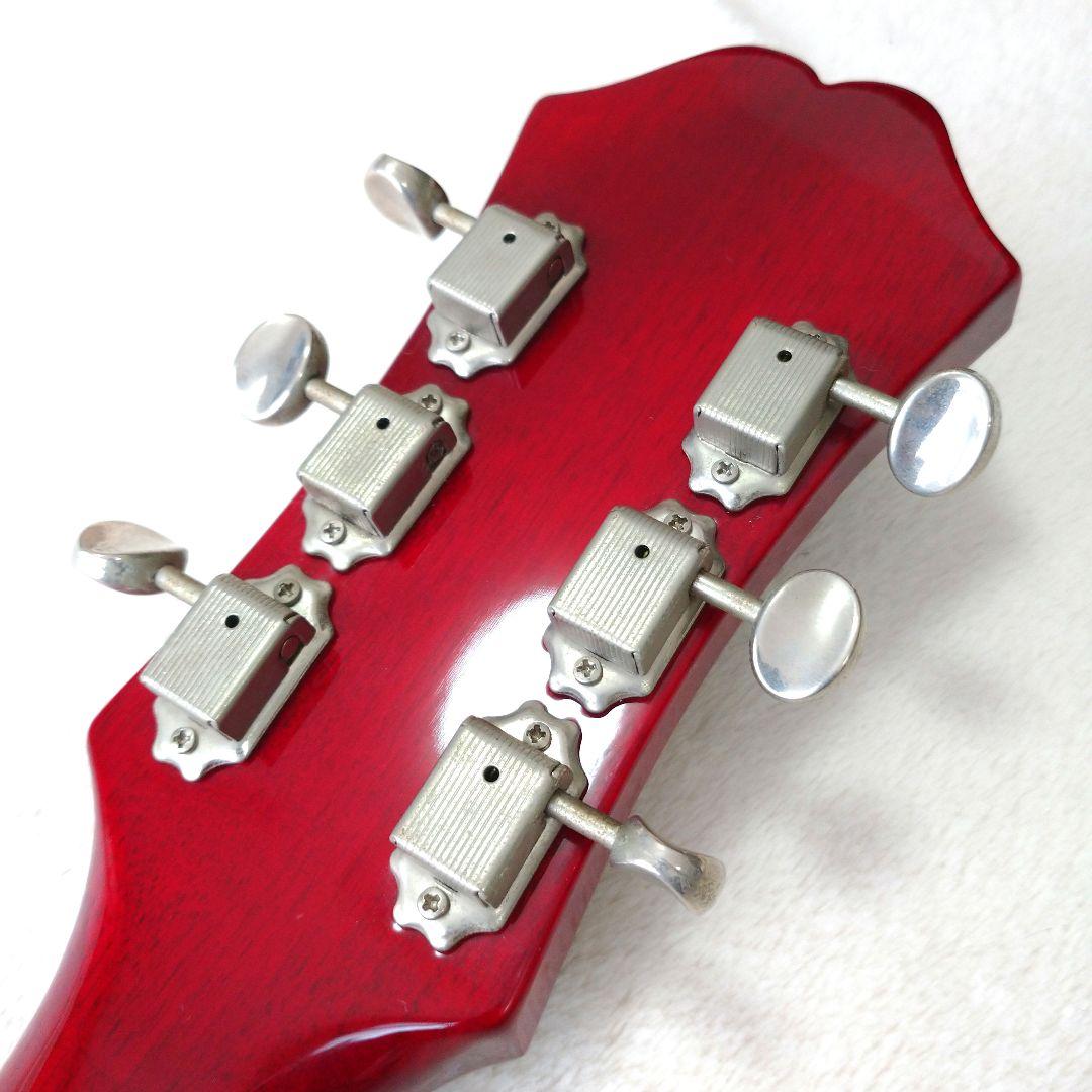 【か】エピフォン　カジノ　チェリー　　セミアコースティックギター　美品