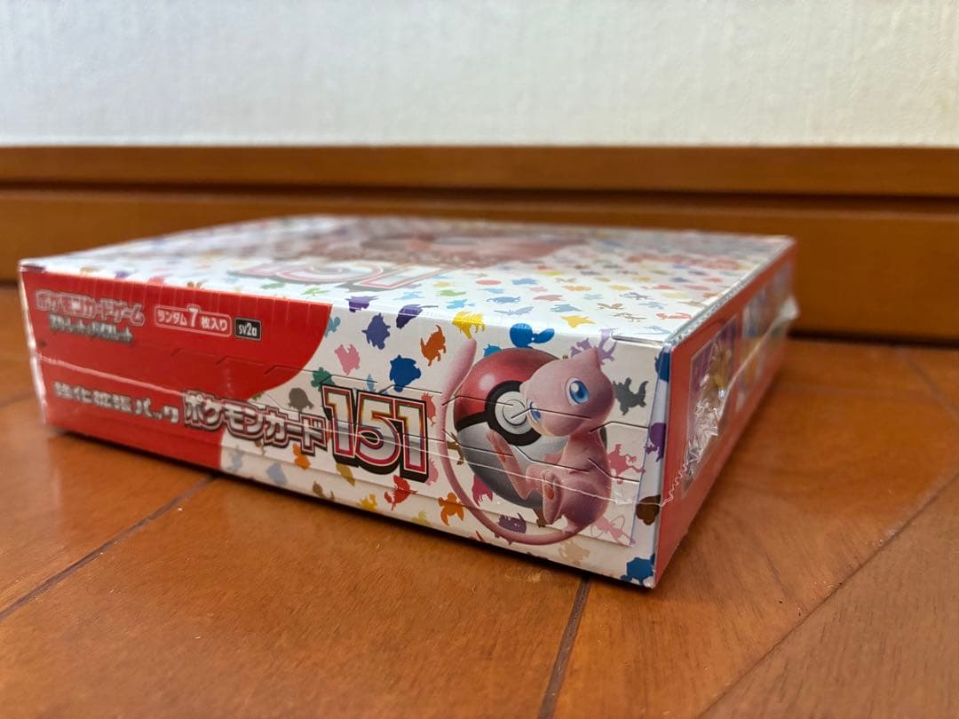 ポケモンカードゲーム 151シュリンク付 新品未開封 1BOX