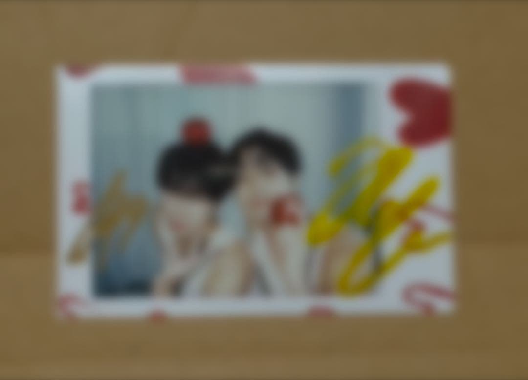 長谷川慎 古屋呂敏 直筆サイン入りチェキ