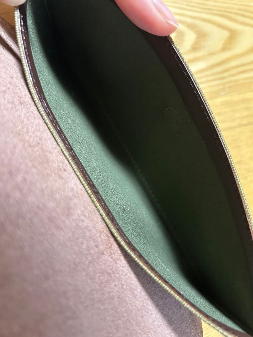 Tt　postalco ポスタルコ スナップペンケース オリーブグリーン