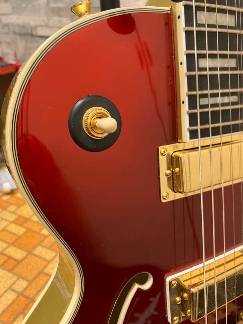 美品Epiphone Uptown Kat ES Ruby Red ／生産終了