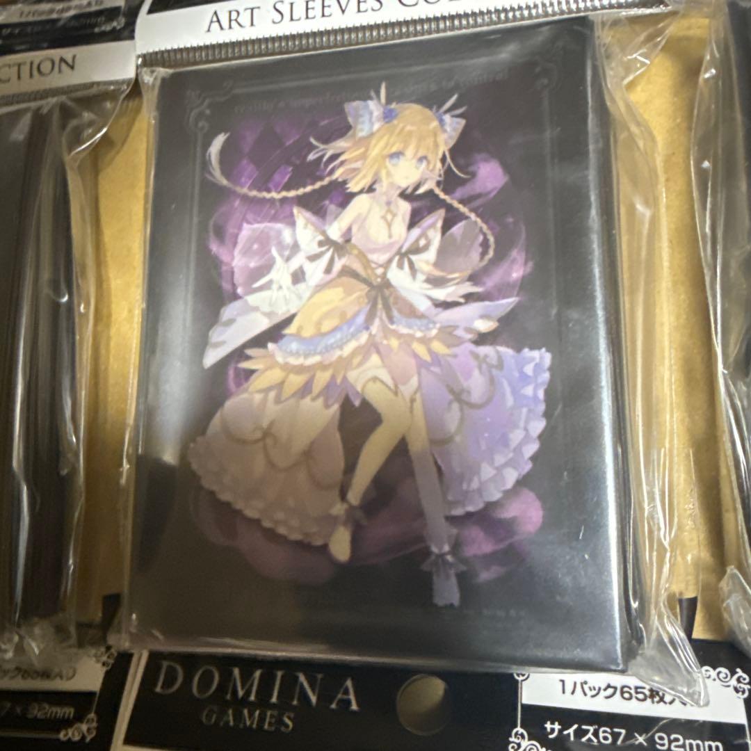 サプライ・アクセサリ・グッズ domina games art sleeves collection