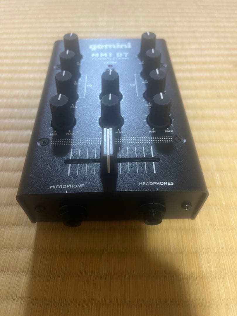 gemini MM1 BT 2チャンネルDJミキサー