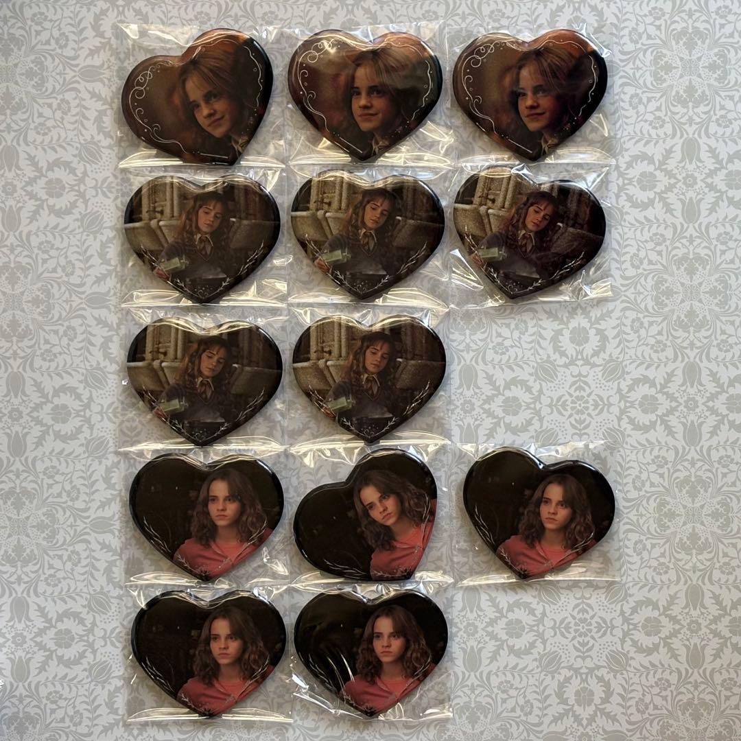 ハリーポッター 海外限定 ハート缶バッジ