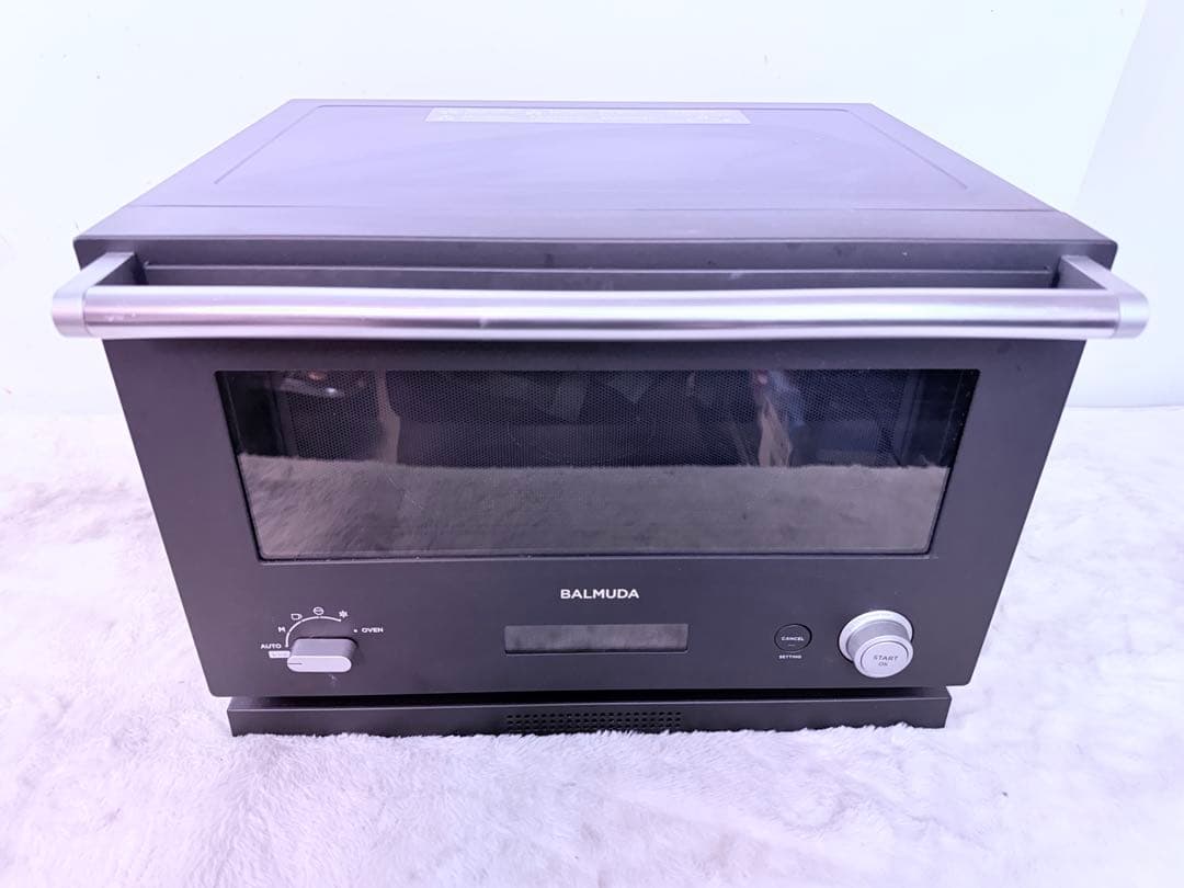 バルミューダ The Range K04A-BK かわいい操作音 オーブンレンジ