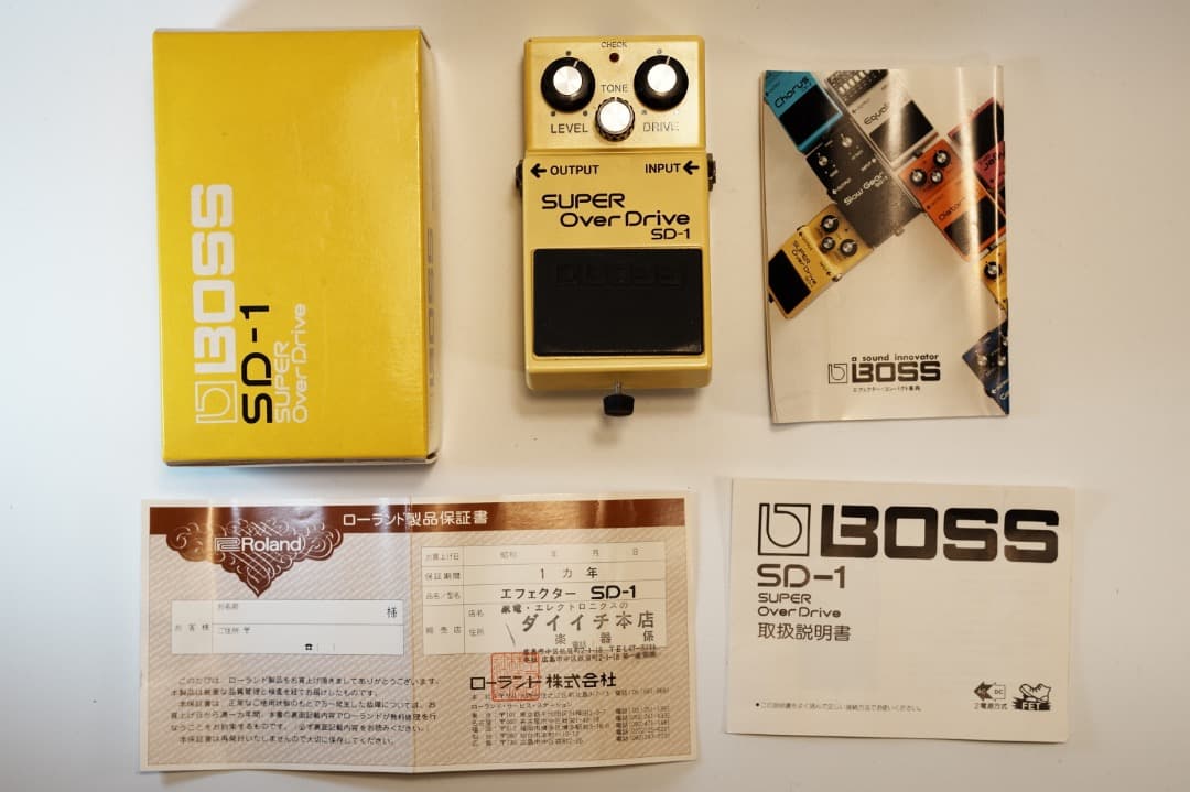 BOSS SUPER Over Drive SD-1（1983）